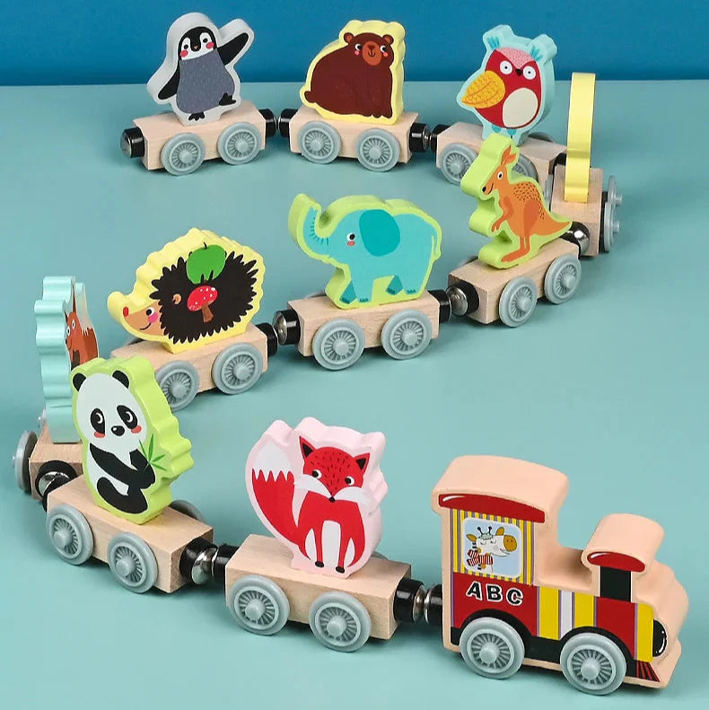 Tiny Express™ – Colorare e modellare - Trenino di legno