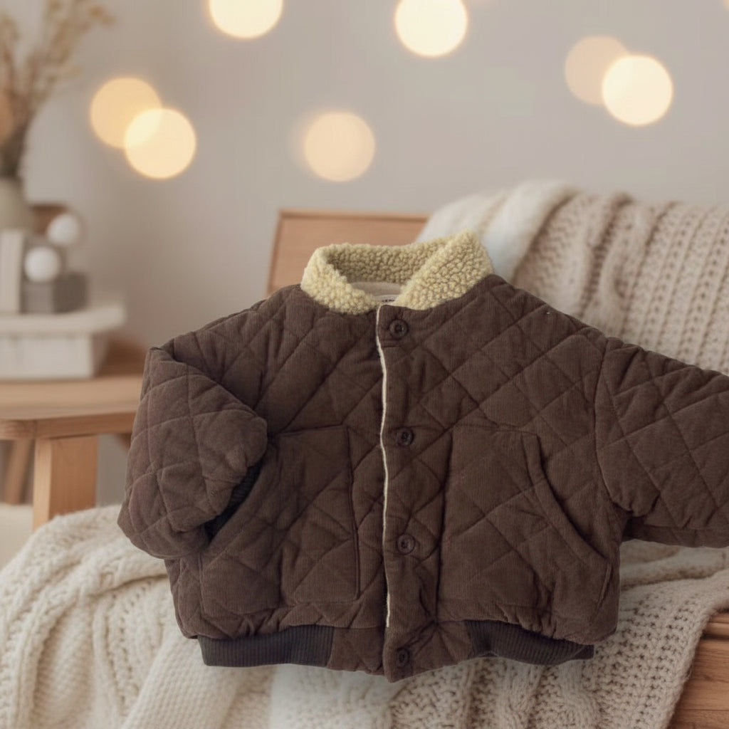 LittleWanderer – Caldo ed elegante – Cappotto trapuntato per bambini