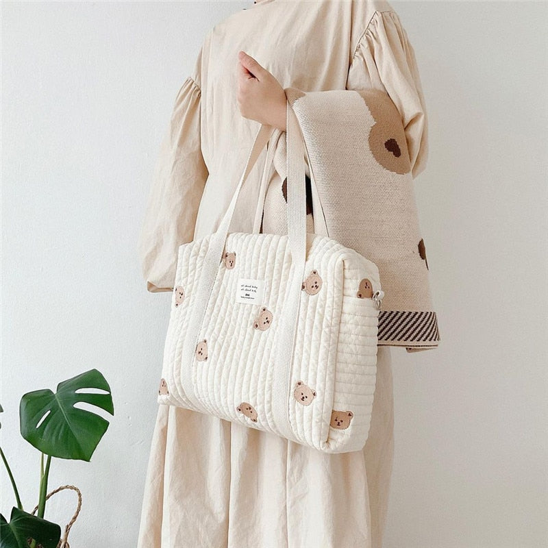 MiluBaby – Spaziosa e leggera – Borsa per pannolini di lusso