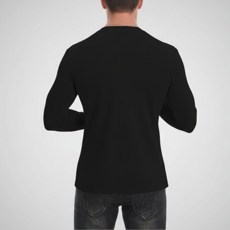 Kangaroo Pocket Shirt – Comodo e pratico – T-shirt con marsupio per uomo