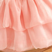 Thumbnail for Tulip Mesh Dress – Eleganza e comfort – Abito da bambina