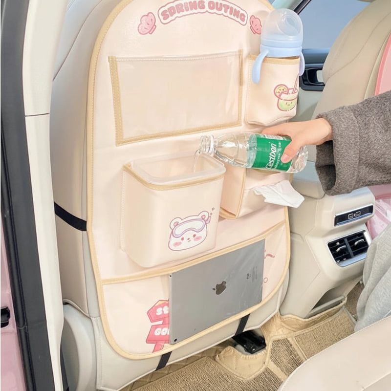 Backseat Baby Storage Bag – Pratica e capiente – Borsa portaoggetti per auto