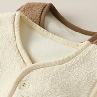 Thumbnail for Baby Bear Fleece Vest – Caldo e morbido – Gilet da bambino con orsacchiotto