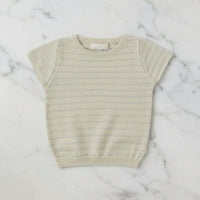 Thumbnail for Bella Knit Top & Skirt – Leggero e arioso – Set estivo in maglia per bambini