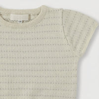 Thumbnail for Bella Knit Top & Skirt – Leggero e arioso – Set estivo in maglia per bambini
