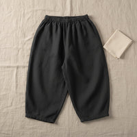 Thumbnail for Plaid Cotton Pants – Leggeri e traspiranti – Pantaloni casual stile palloncino/harem