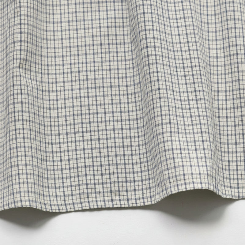 Check Dress – Morbido e traspirante – Collo classico con maniche a sbuffo