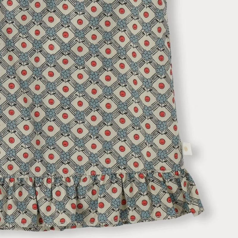 Matching Set – Comodi e con stampa a margherite – Pantaloncini, gonna e camicetta
