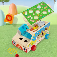 Thumbnail for Montessori Animal Matching Toy – Istruttivo e interattivo – Carretto giocattolo con puzzle