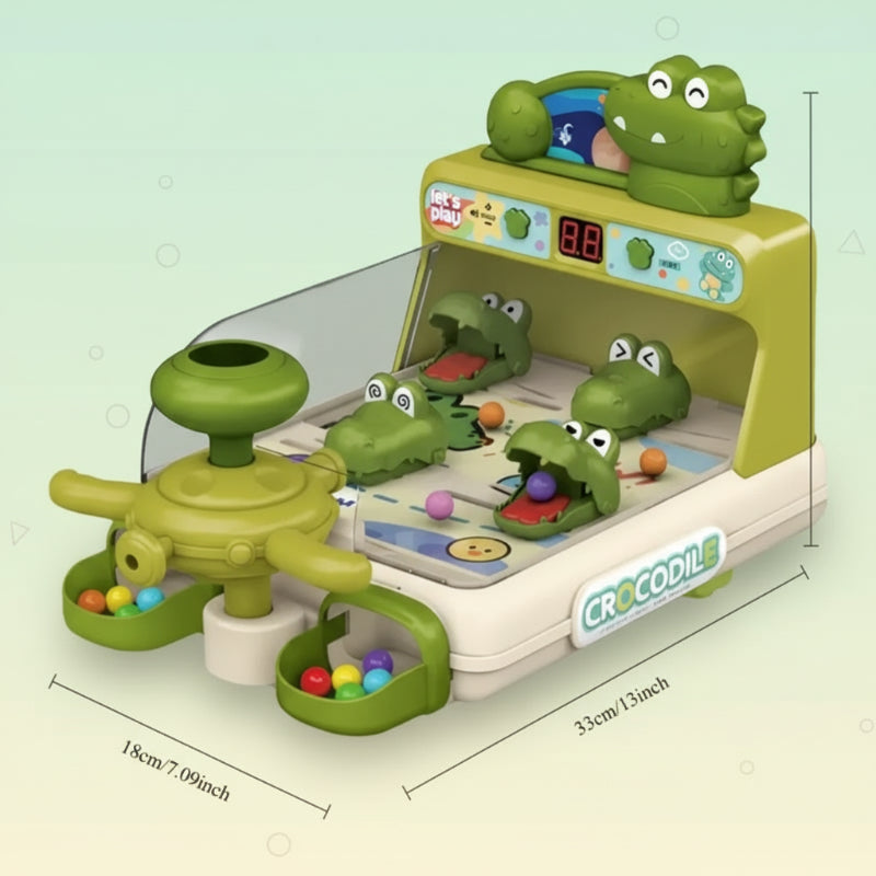 Crocodile Pinball Game – Interattivo e divertente – Gioco arcade Coccodrillo
