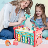 Thumbnail for Montessori Hammering Toy – Motricità e apprendimento – Set di gioco 8 in 1