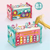 Montessori Hammering Toy – Motricità e apprendimento – Set di gioco 8 in 1