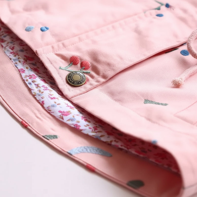 Girls Windbreaker Jacket – Leggera ed elegante – Giacca per bambini