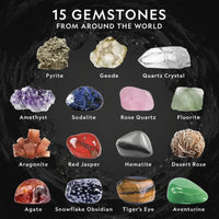 Thumbnail for Gemstone Dig Kit – Da scoprire e istruttivo – Set per il recupero di cristalli