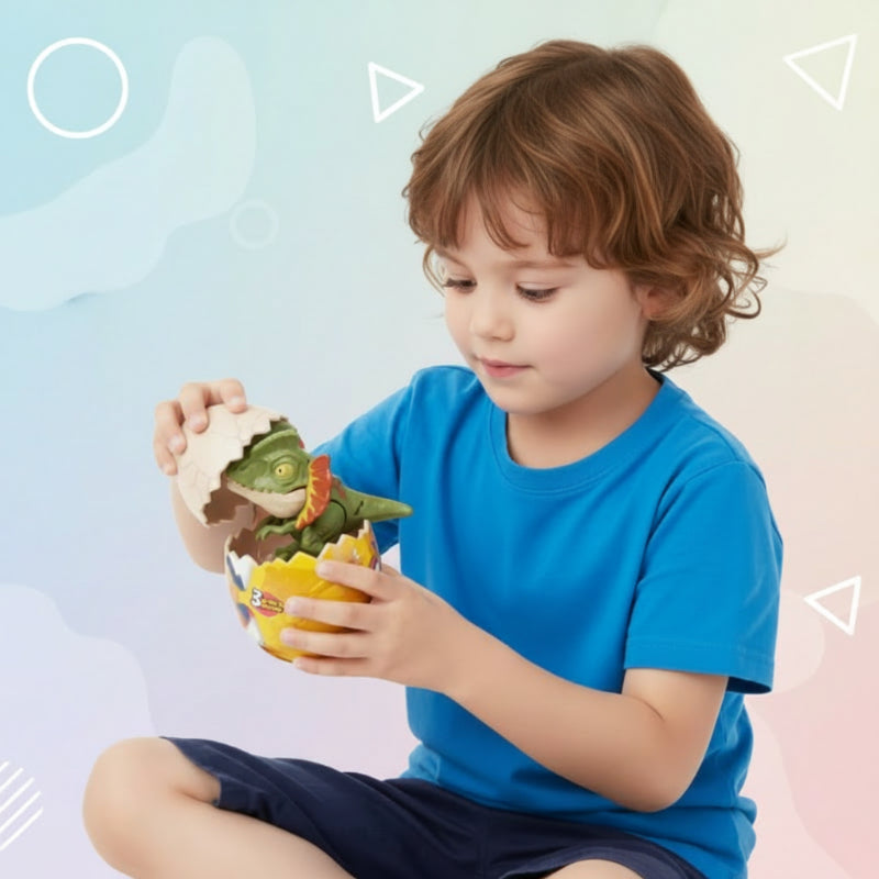 Transforming Dinosaur Toy – Interattivo e grintoso – Giocattolo a forma di uovo di dinosauro