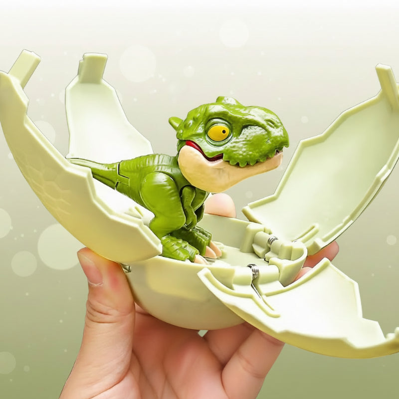 Transforming Dinosaur Toy – Interattivo e grintoso – Giocattolo a forma di uovo di dinosauro