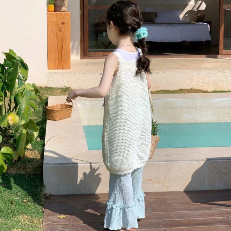 Girls Summer Outfit – Alla moda e comodo – Set di abbigliamento estivo per bambini