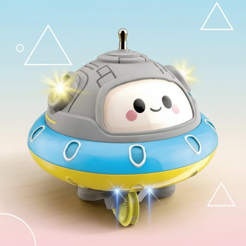 Tightrope Walking UFO Toy – Interattivo e affascinante – Giocattolo robot in equilibrio