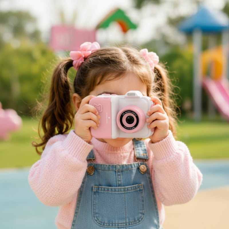 Instant Print Camera – Creativo e interattivo – Fotocamera istantanea per bambini