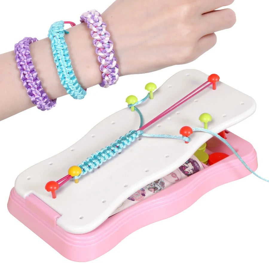 Craft Kids – Creatività e apprendimento – Set di braccialetti da lavorare a maglia per bambini