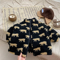 Thumbnail for Mini Fashion™  – Extra morbido e caldo – Gilet in pile con orsi