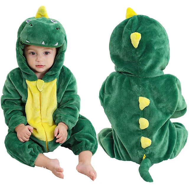Mini Fashion - Sostenibile e lavabile - Tutina con animali (0-24 mesi)