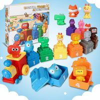 Thumbnail for SmartTrain – Educativo e divertente – Set di trenini giocattolo per bambini