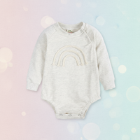 Thumbnail for SnuggleHue – Morbido e confortevole – Body per neonati arcobaleno