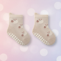 Thumbnail for Soft Grip Socks – Morbidi e pratici – Calzini antiscivolo per neonati