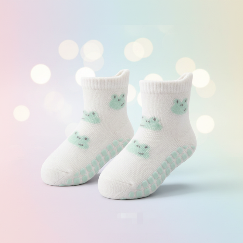Soft Grip Socks – Morbidi e pratici – Calzini antiscivolo per neonati