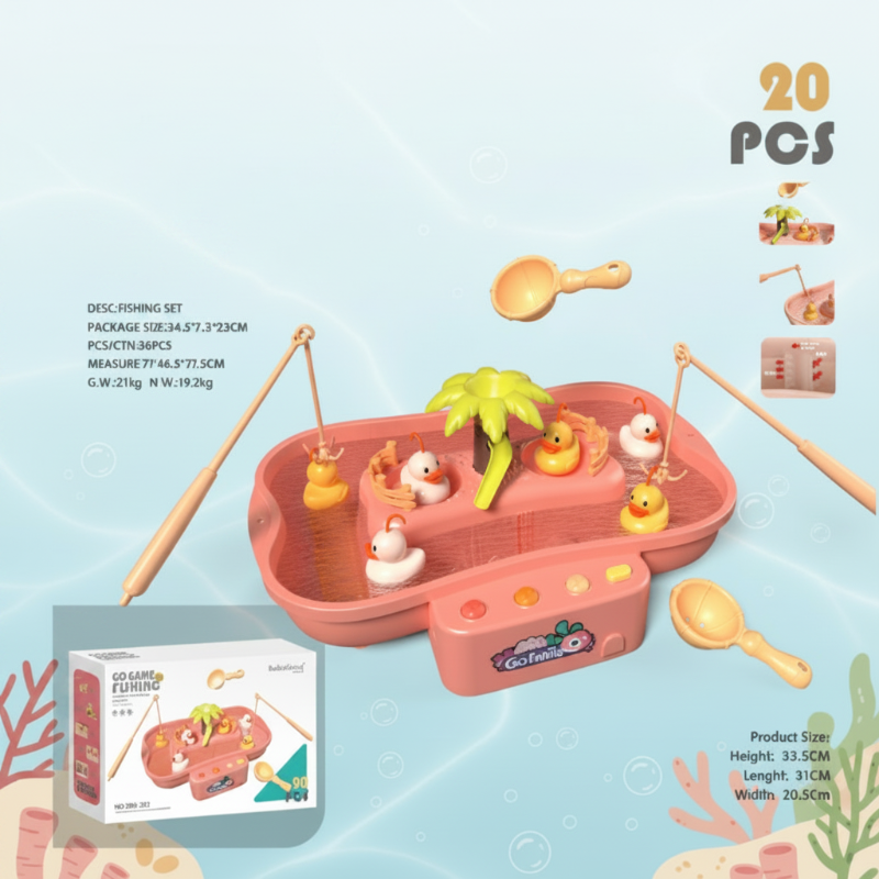 SplashCatch – Abilità motorie e divertimento - Gioco della pesca con gli anatroccoli