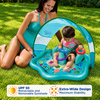 SplashPlay – Sicuro e divertente – Piscina per bambini con parasole