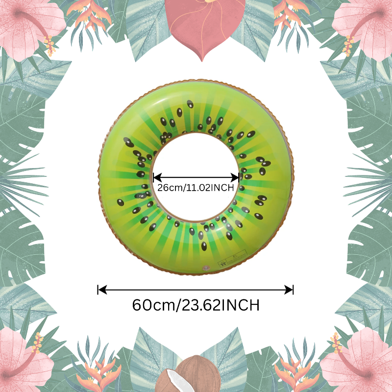 SunSplash – Tropicale e confortevole – Ciambella da bagno con frutta tropicale