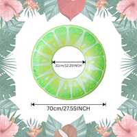 Thumbnail for SunSplash – Tropicale e confortevole – Ciambella da bagno con frutta tropicale