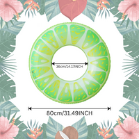 Thumbnail for SunSplash – Tropicale e confortevole – Ciambella da bagno con frutta tropicale