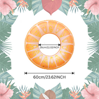 Thumbnail for SunSplash – Tropicale e confortevole – Ciambella da bagno con frutta tropicale