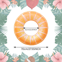Thumbnail for SunSplash – Tropicale e confortevole – Ciambella da bagno con frutta tropicale