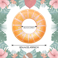 Thumbnail for SunSplash – Tropicale e confortevole – Ciambella da bagno con frutta tropicale