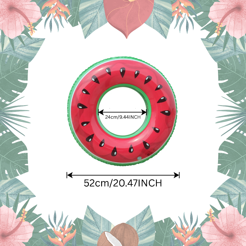 SunSplash – Tropicale e confortevole – Ciambella da bagno con frutta tropicale