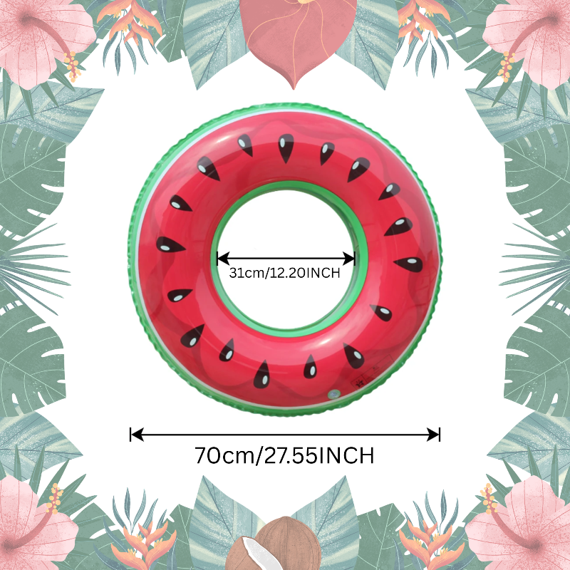 SunSplash – Tropicale e confortevole – Ciambella da bagno con frutta tropicale