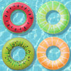 SunSplash – Tropicale e confortevole – Ciambella da bagno con frutta tropicale