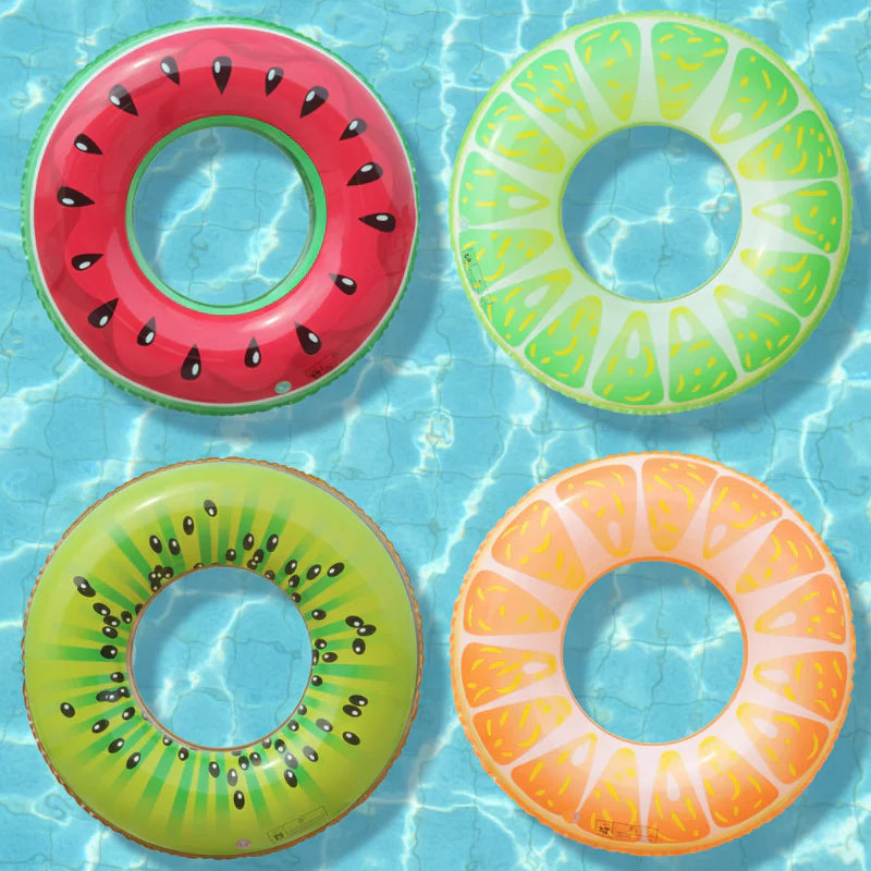 SunSplash – Tropicale e confortevole – Ciambella da bagno con frutta tropicale