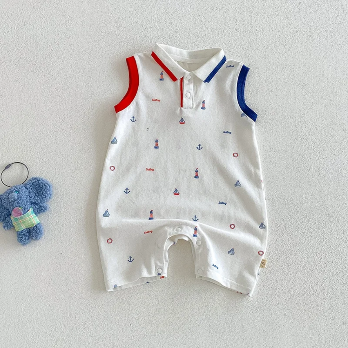 SunnyBaby – Comodo e carino – Body a polo per neonati