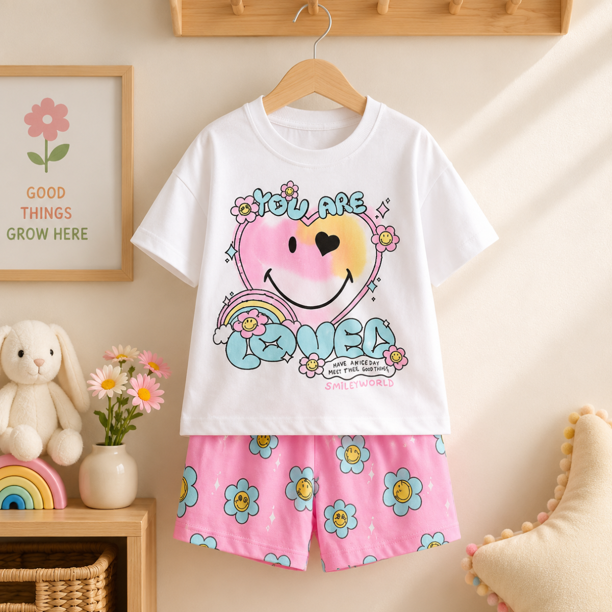 SunnyBloom – Estate & Carino – Set estivo coordinato