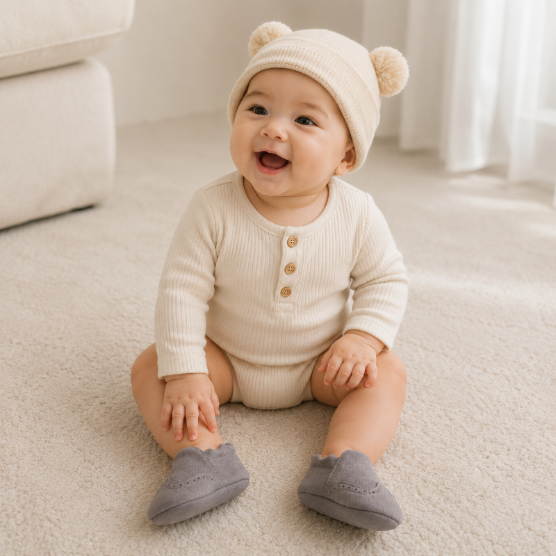 SweetSteps – Morbide e antiscivolo – Scarpine per neonati
