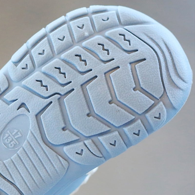 TinySteps Kids - Naturale e sicuro - Scarpe per neonati Barefoot blu
