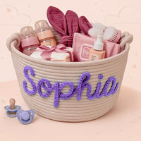 Thumbnail for CuddleBasket – Carino e personale – Cestino per pannolini personalizzato