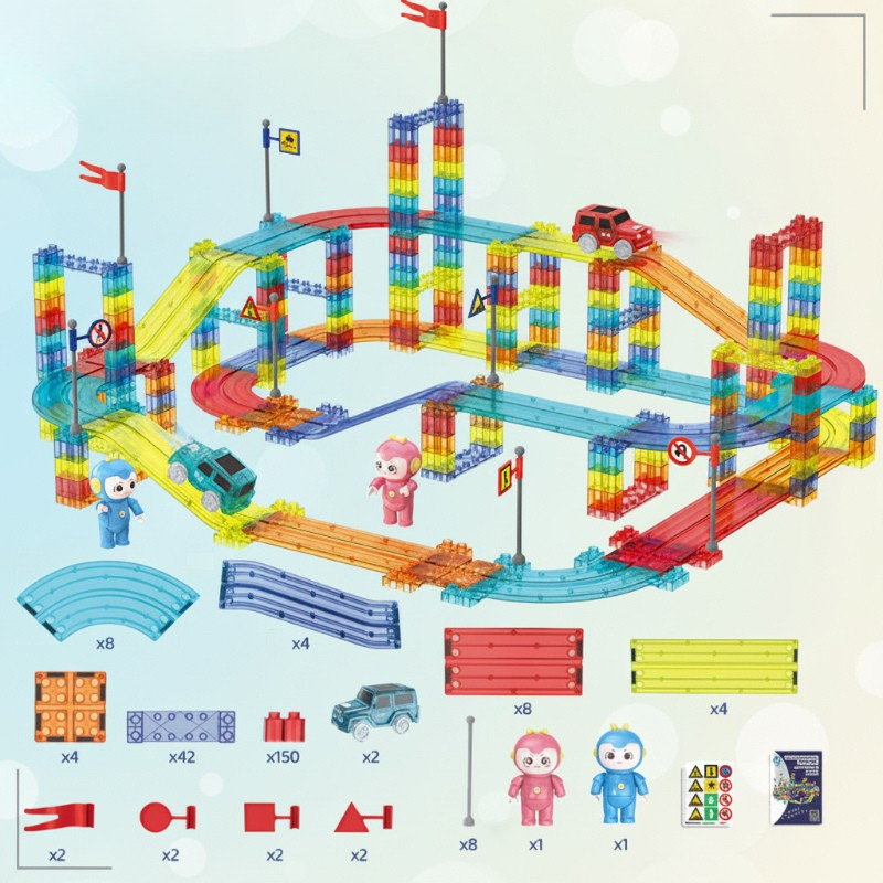 SmartTrack – Costruisci e gioca – Percorsi creativi magnetici