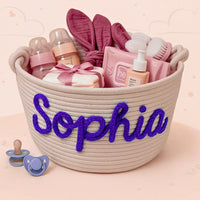 Thumbnail for CuddleBasket – Carino e personale – Cestino per pannolini personalizzato