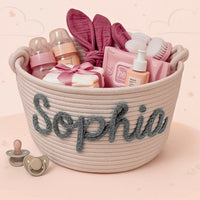 Thumbnail for CuddleBasket – Carino e personale – Cestino per pannolini personalizzato